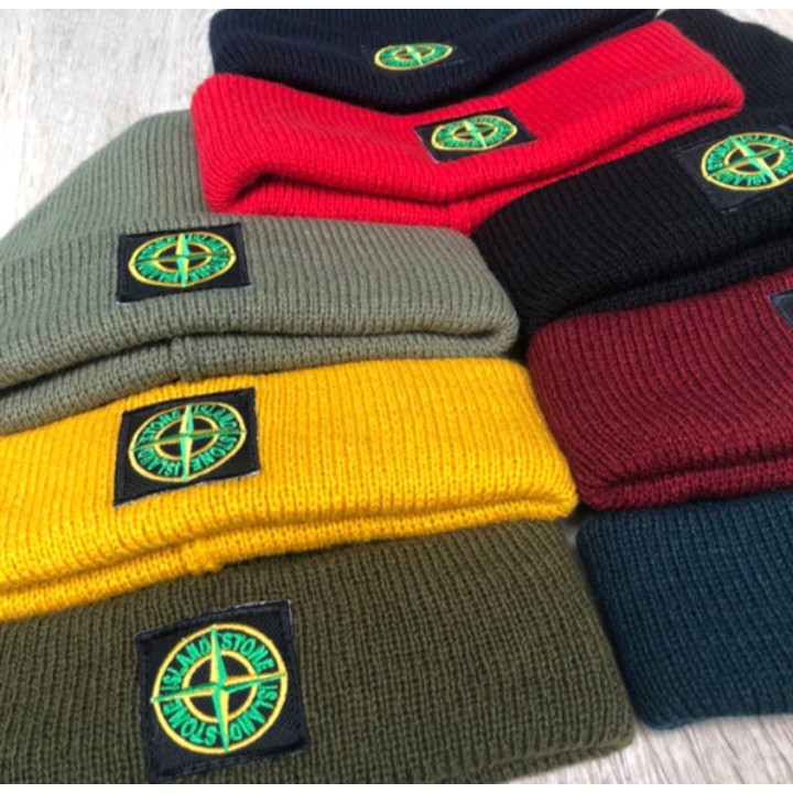 Kupluk Beanie Stone island full tag Beanie Pria Distro Kupluk Distro Pria Ciput Pria Beanie Kasual