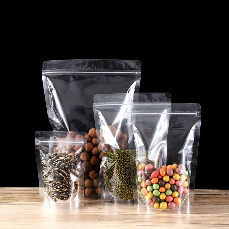 Plastik PP Klip Bening Tebal / Plastik Zip Lock / Zipper Kemasan Seal / Plastik Bening Klip Transpar