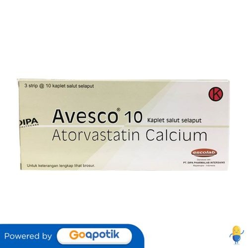 Avesco 10 Mg Box 30 Kaplet