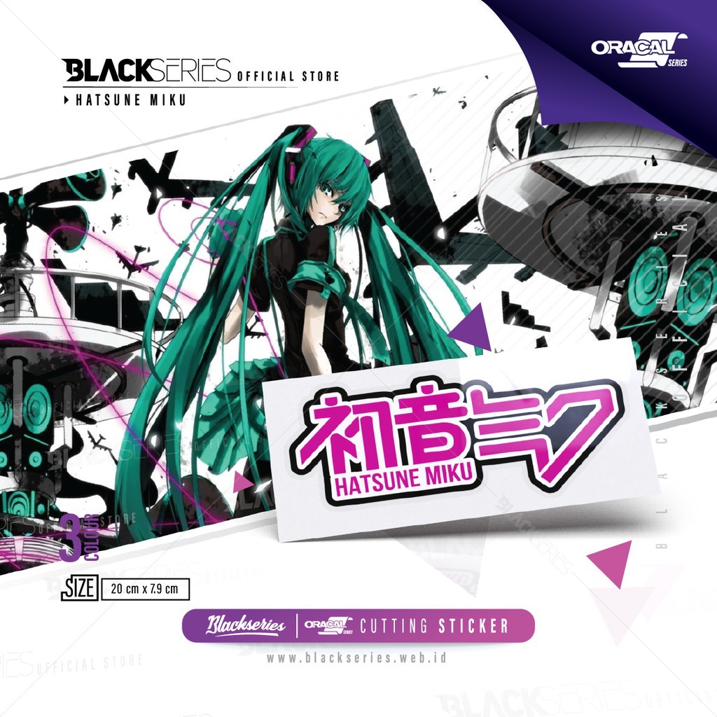 

Stiker Hatsune Miku | Cutting Sticker Hatsune Miku