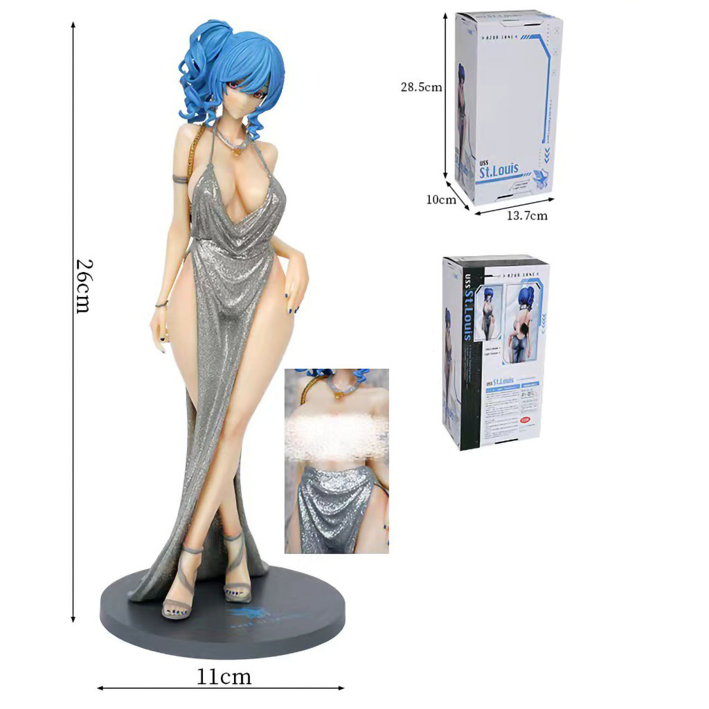 HY76T Azur Lane St. Louis Saint Aunt Lightly Ver.2 Action Figure