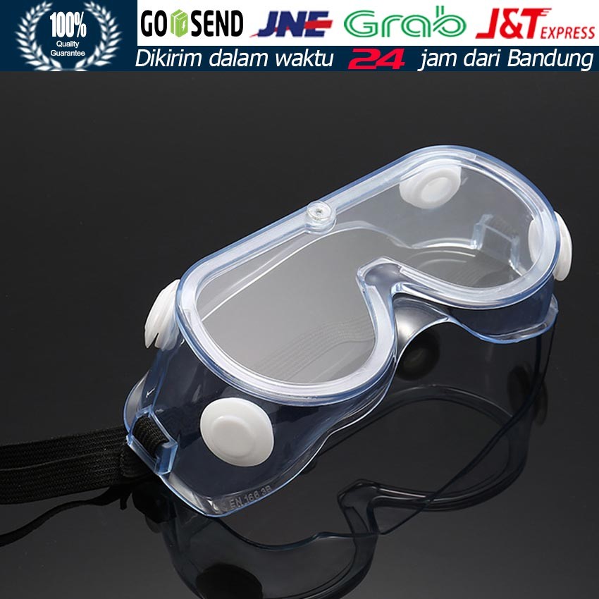 Kacamata Medis / Safety Goggles / Goggle / Kaca Mata / Pelindung Mata, Anti Virus Corona