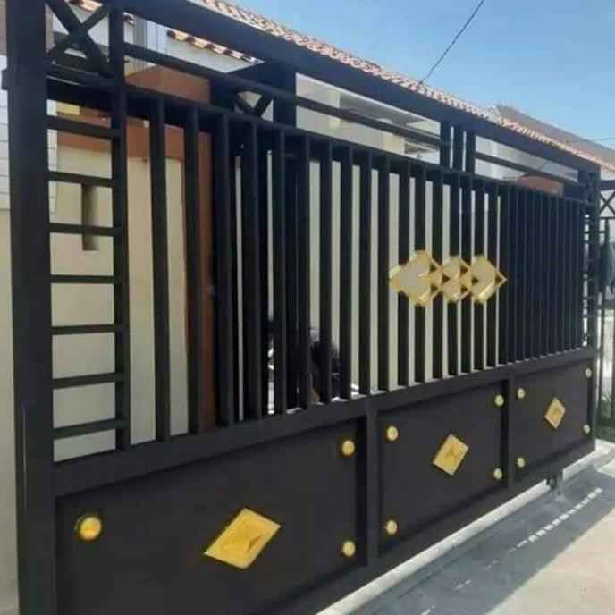 Best seller pagar garasi rumah minimalis