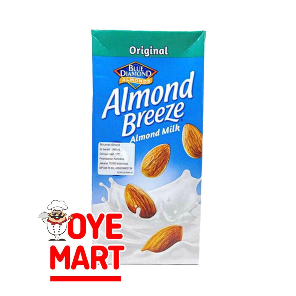 

BLUE DIAMOND ALMOND BREEZE ORIGINAL 180ML / SUSU ALMOND