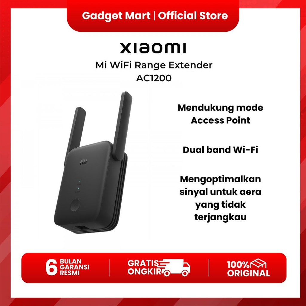 Xiaomi Wi-Fi Range Extender AC1200