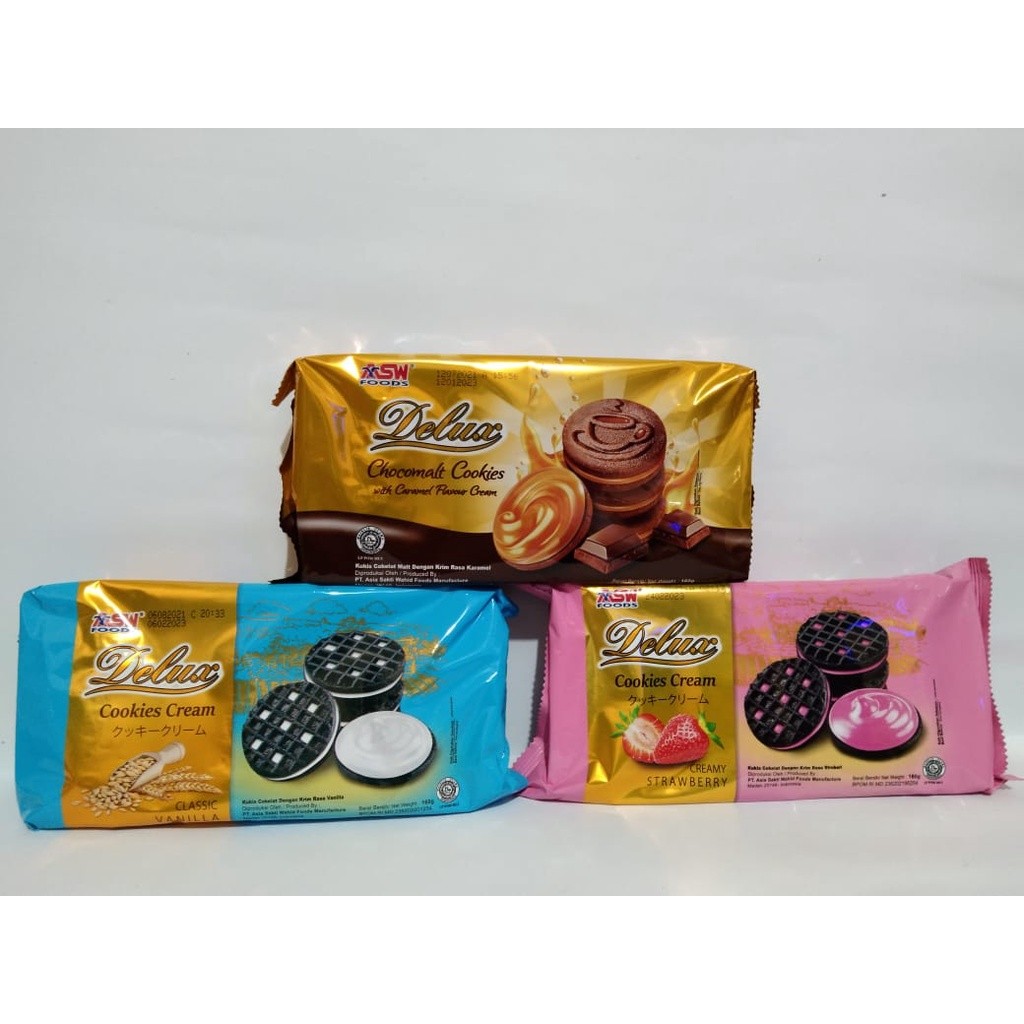 

HATARI DELUX Cookies Cream Caramel / ASW Delux cookies 160 gr