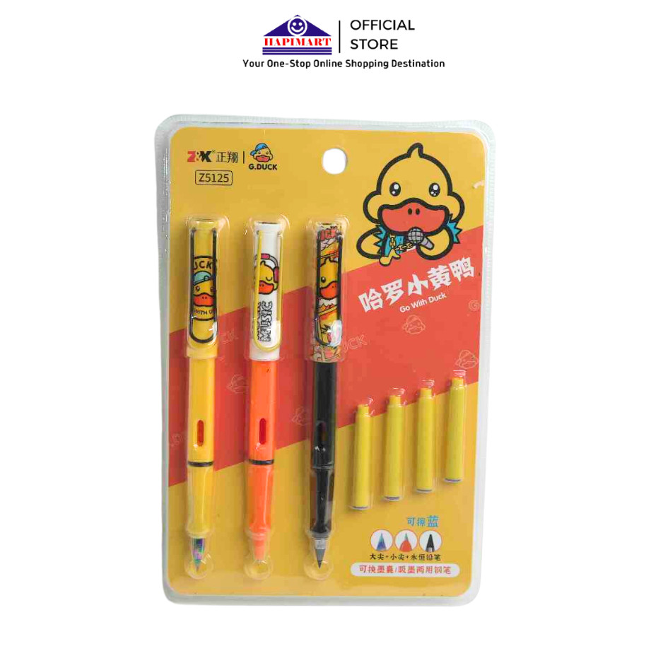 

Pulpen dengan Isi UlangKantung Tinta /Pena Serbaguna/Penyerap Tinta Yang Dapat Diganti/FunBlast Fountain Pen for Students