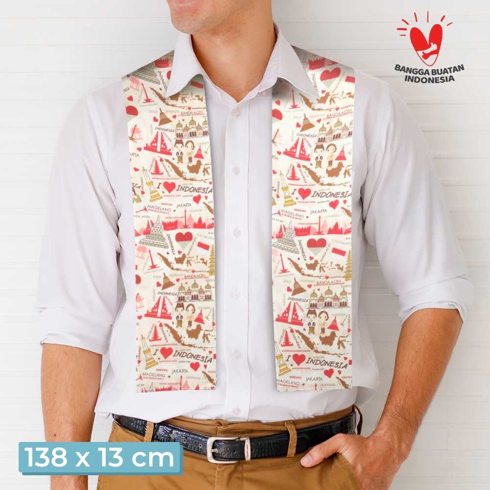 Sewish & Rich Kain Cukin Batik Cap Selendang Betawi - SR12