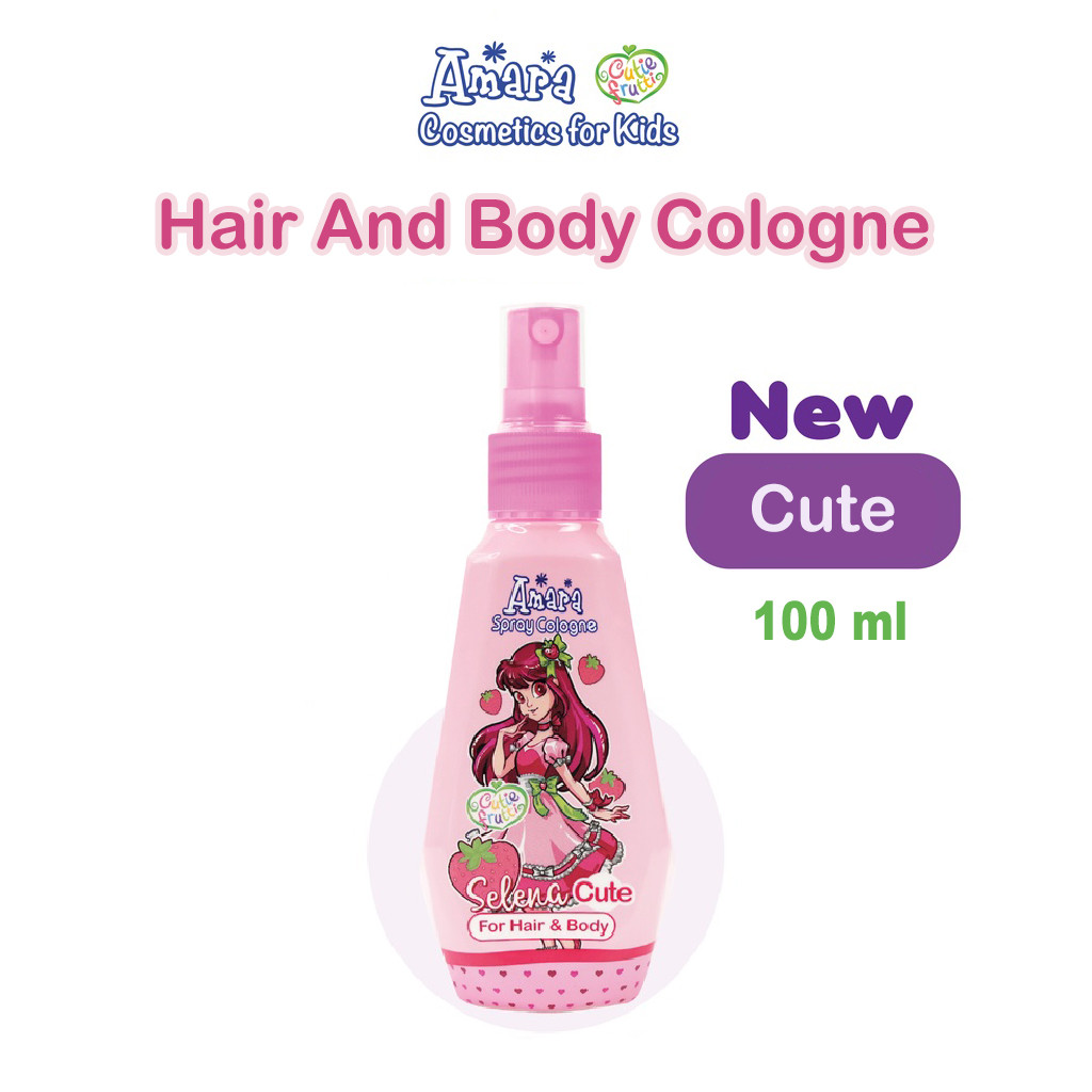 Amara Kids Spray Cologne Cute 100ml Parfum Anak Wangi Buah