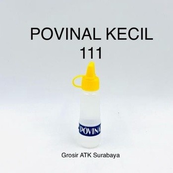 

( DAPAT 1 BUAH ) LEM CAIR POVINAL KECIL 111 22ml Original Asli