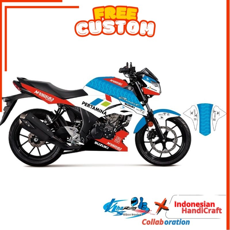 stiker Decal suzuki GSX BANDIT 150 MAMDALIKA