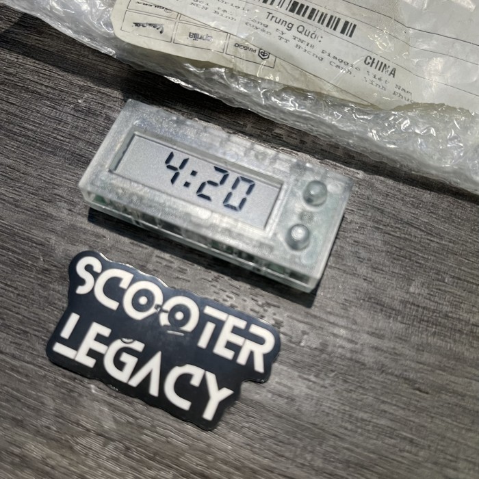 Jam Digital Speedometer Original Piaggio Vespa S LX GTS