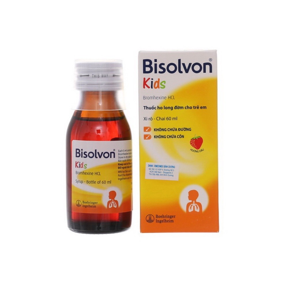 Bisolvon Kids Sirup Nebul 60ml rasa strawberry BP