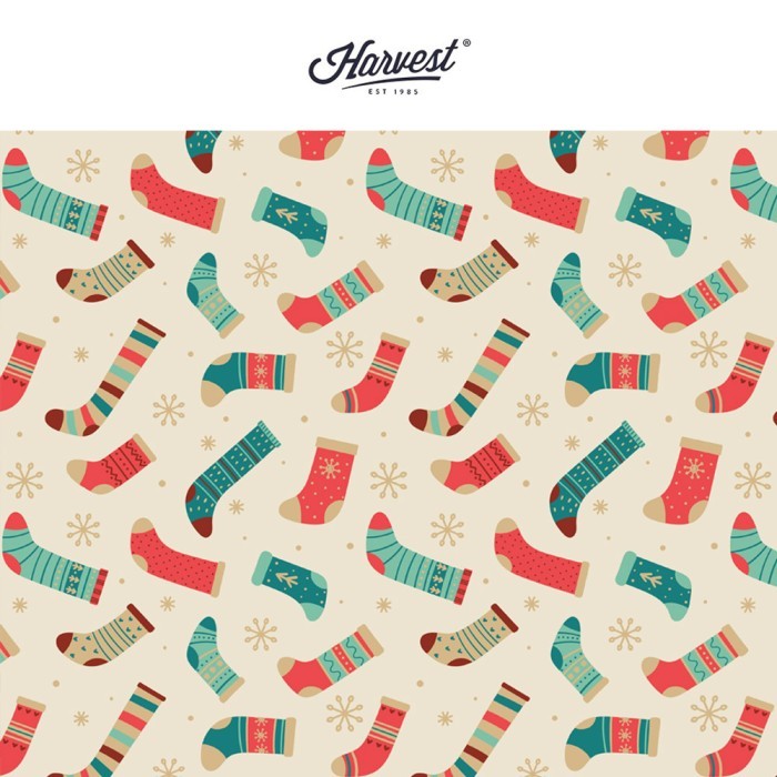 

Kertas Kado Natal Harvest / Wrapping Paper Xmas Glory - Creme