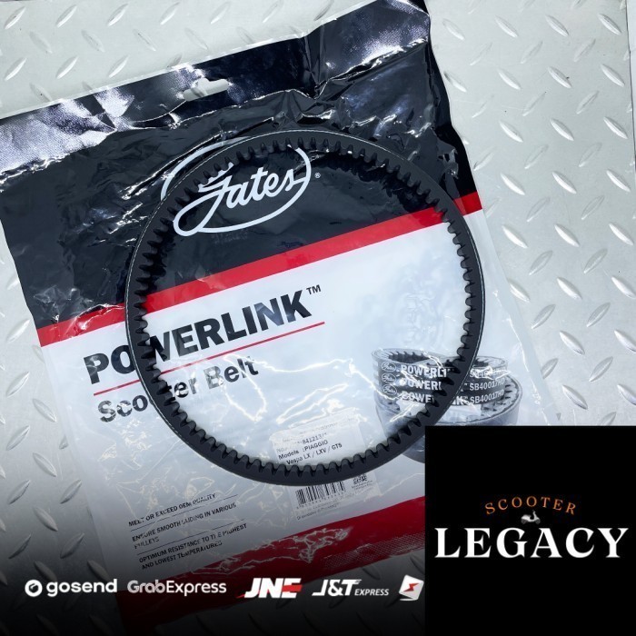 Belt Powerlink Gates Vespa Sprint Primavera S LX LXV 150cc 2V 3V Iget