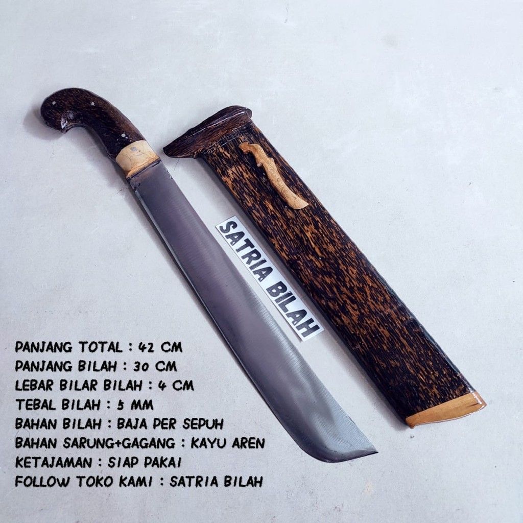 RMD Gollok CIBATU ASLI Kerja kebun Gollok KAYU AREN Pemotong kayu dan bambu fulltang baja per Hq