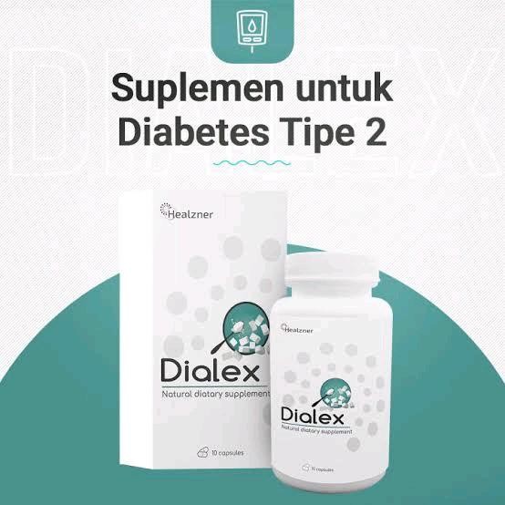 Dialex Asli Original Suplemen Obat Diabetes Alami