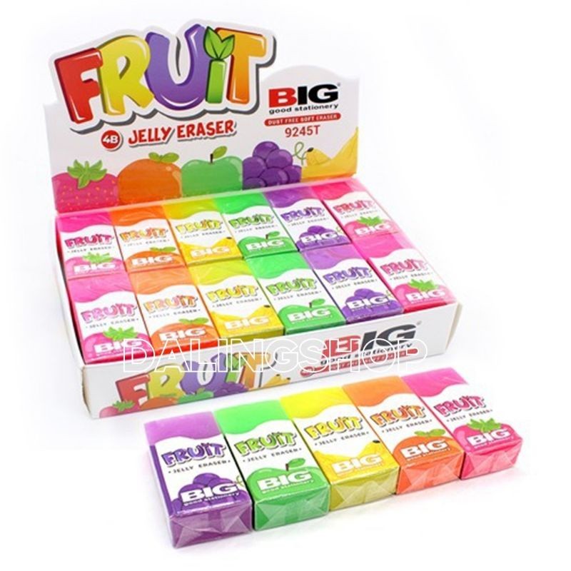 

Dalingshop PENGHAPUS PENSIL BIG /BIG FRUIT ERASER Setip Stip