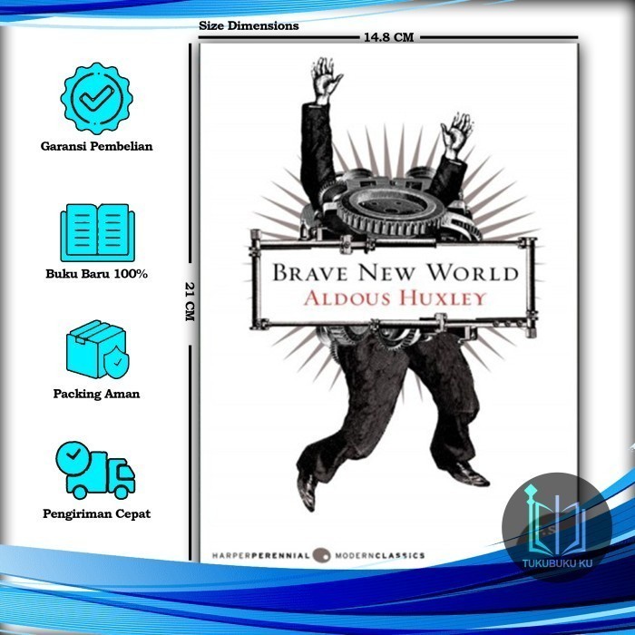 Brave New World - Aldous Huxley (English) - tukubukuku