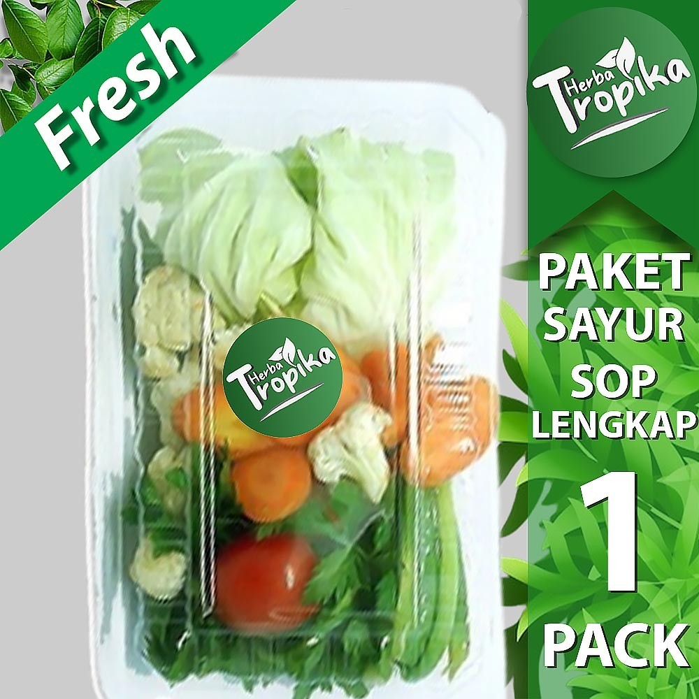 

Paket Sayur Sop Fresh Lengkap Komplit Murah Toko Herba Tropika