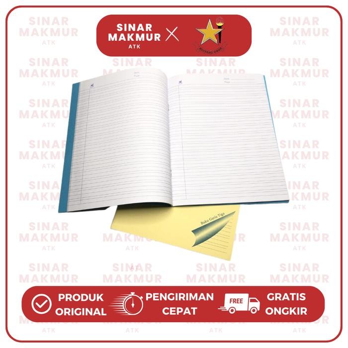 

READY Buku Tulis Bergaris/Menulis Halus/Musik Garis 3/5 Bintang Obor - Garis 3 SIAP KIRIM