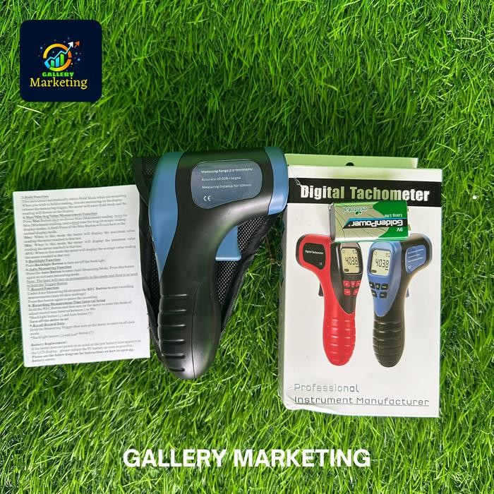 Digital Tachometer Laser Non Contact Tachometer RPM Meter Digital