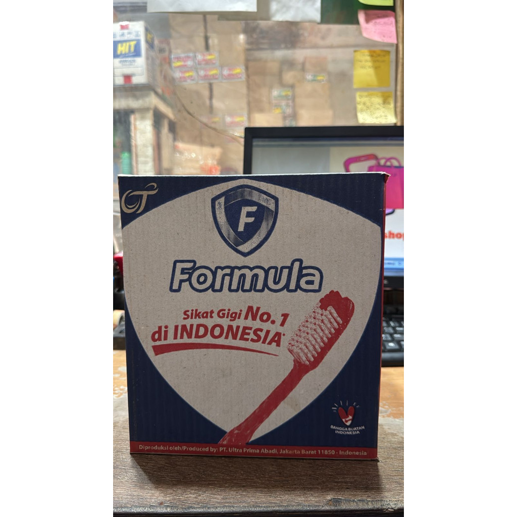 Sikat Gigi Formula @ 6 box = 6 lusin / 1 dus