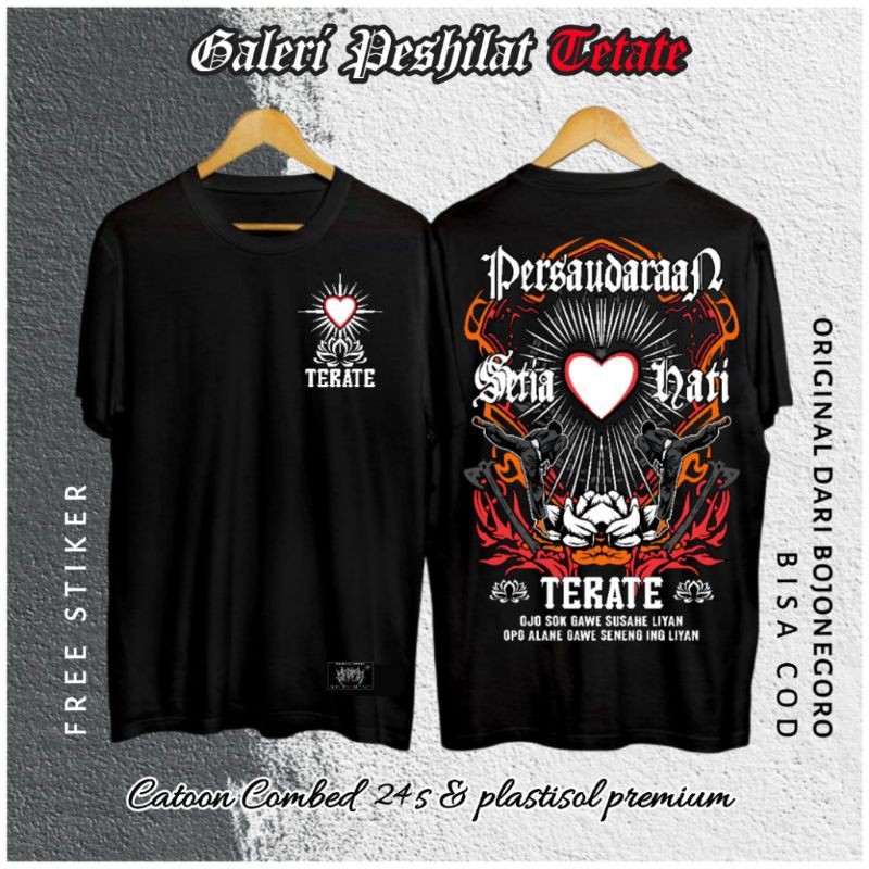 KAOS PSHT 24s TENDANGAN T KEREN PREMIUM DISTRO ORIGINAL