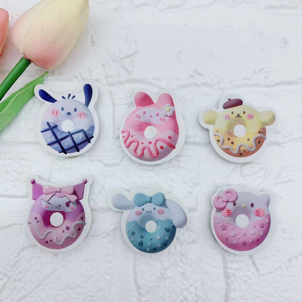 

30pcs Sanrio Anime Eraser Hello Kitty Melody Kuromi Cinnamoroll Pachacco Pencil Erasers Student Stationery School Supplies Prize