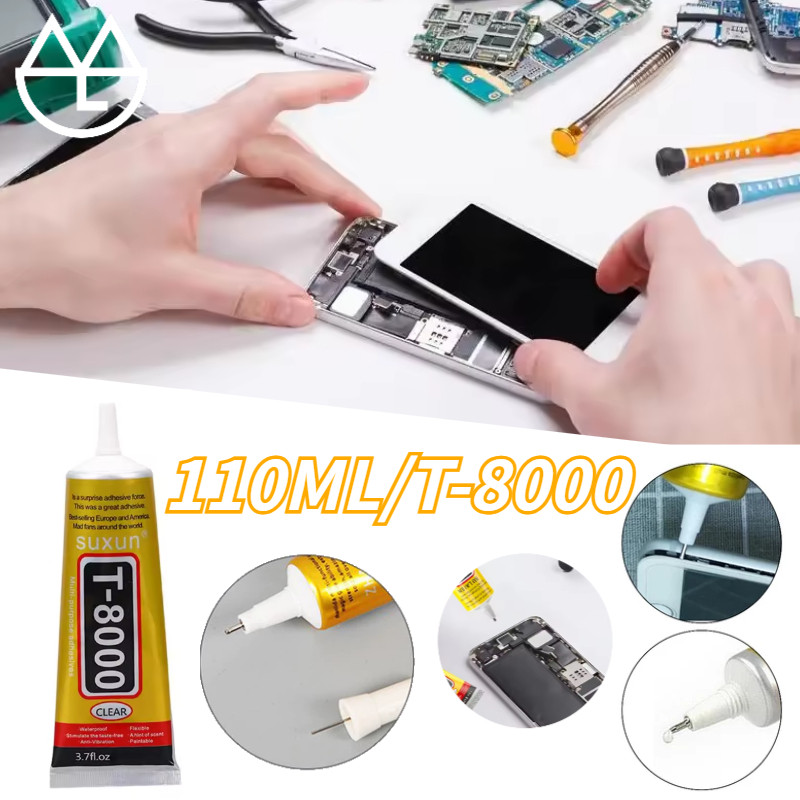 

Lem Lcd Touchscreen T-8000 110ml Lem Casing Lem Lcd Headphone Cairan Transparan