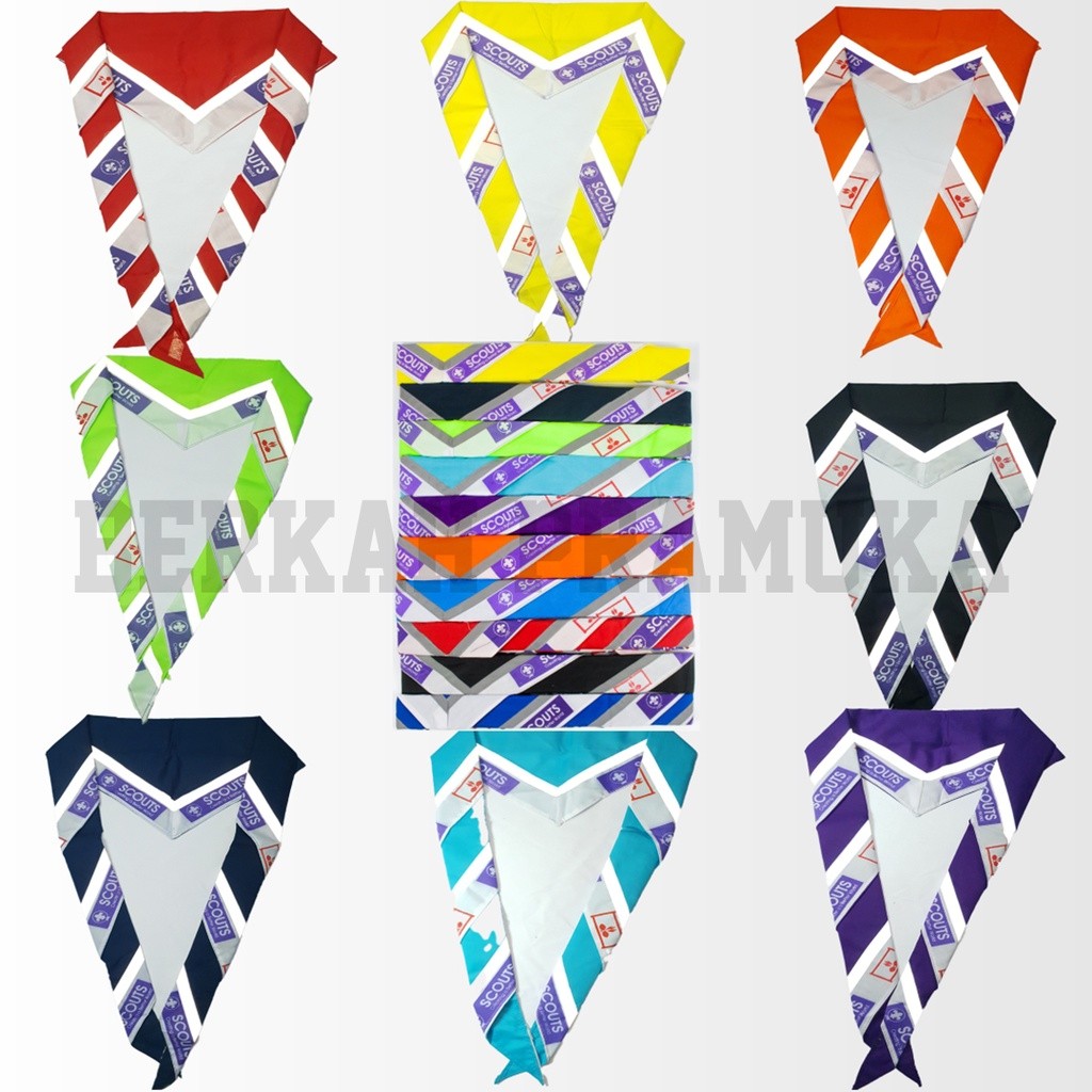 Scraf Pramuka Scout Scarf Menyala Spotlight