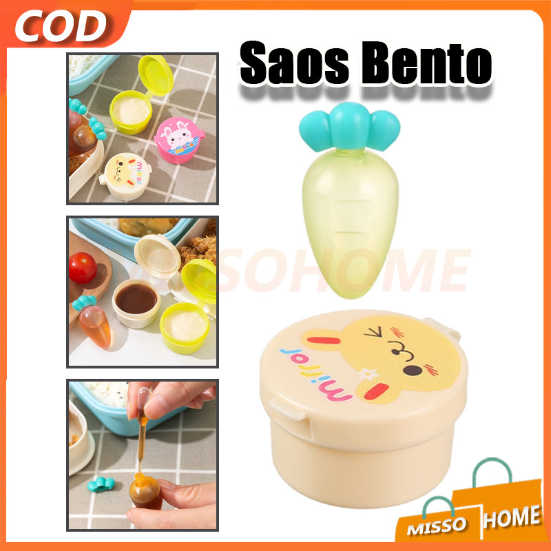 8 PCS Botol Wadah Saos Salad Mini/Wadah Tempat Saus Bekal/Saos Bento