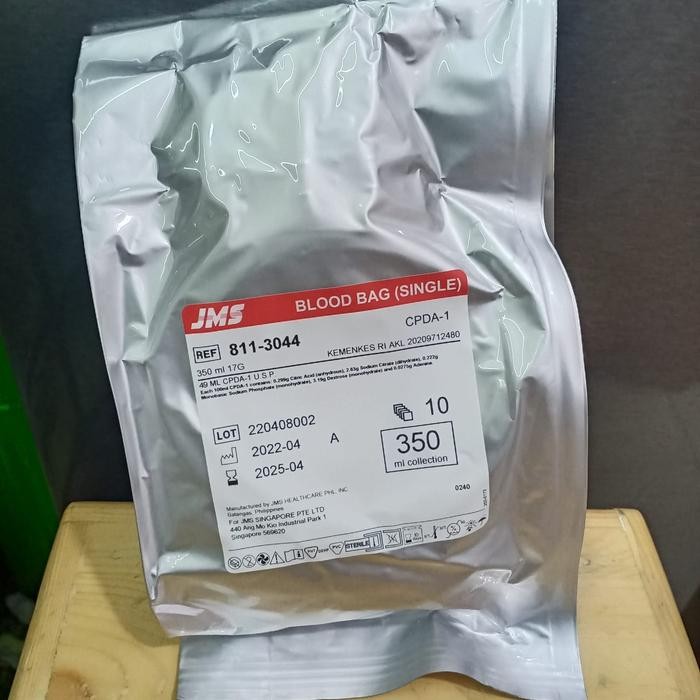 kantong Darah Blood Bag JMS.