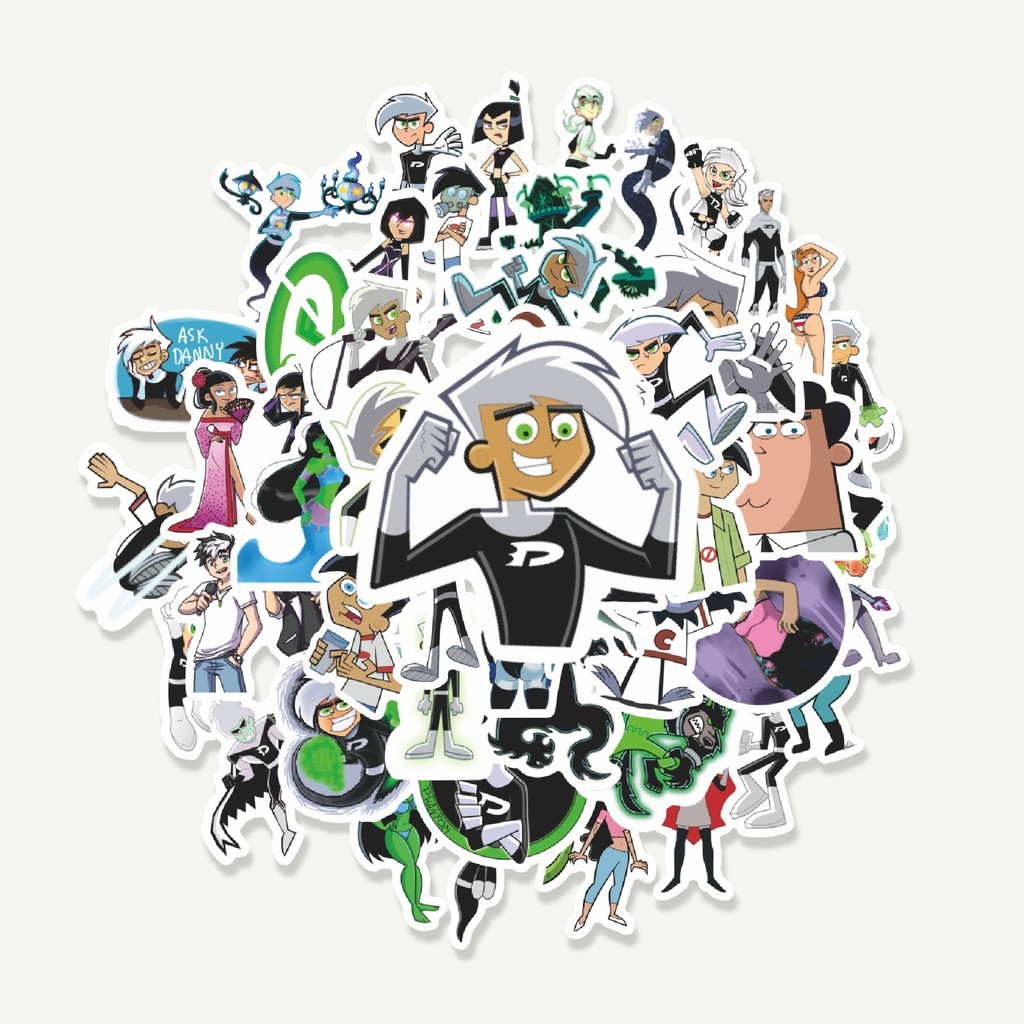 

Sticker Pack Sticker Kartun Danny Phantom Sticker | Sticker TUMBLR | Stiker LAPTOP KOPER HELM