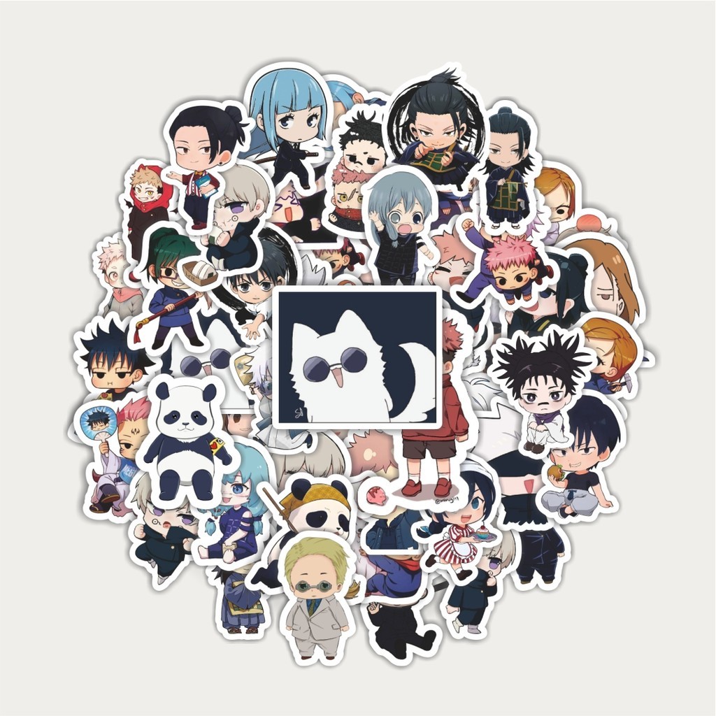 

Sticker Pack Stiker Anime Jujutsu Kaisen Imut Versi 2 | Sticker TUMBLR | Stiker LAPTOP KOPER HELM