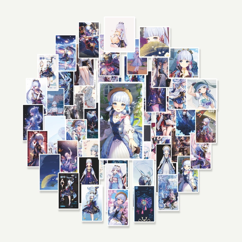

Sticker Pack Stiker Anime Genshin Impact | Sticker TUMBLR | Stiker LAPTOP KOPER HELM