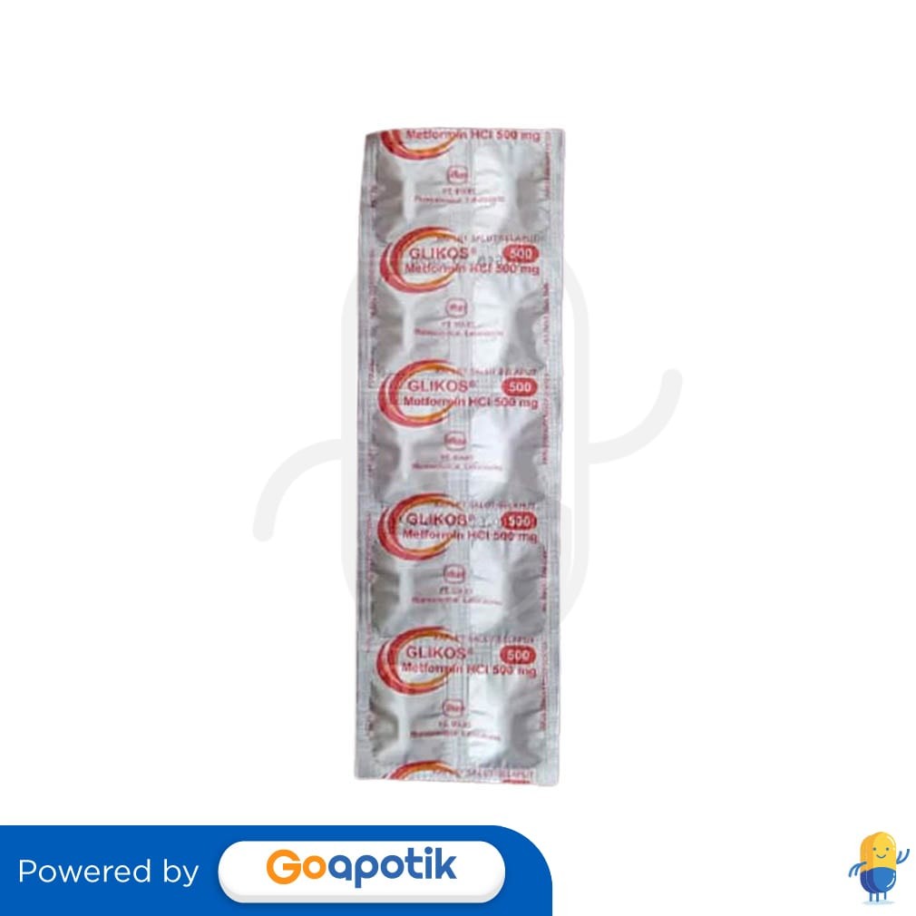 Glikos 500 Mg Strip 10 Tablet