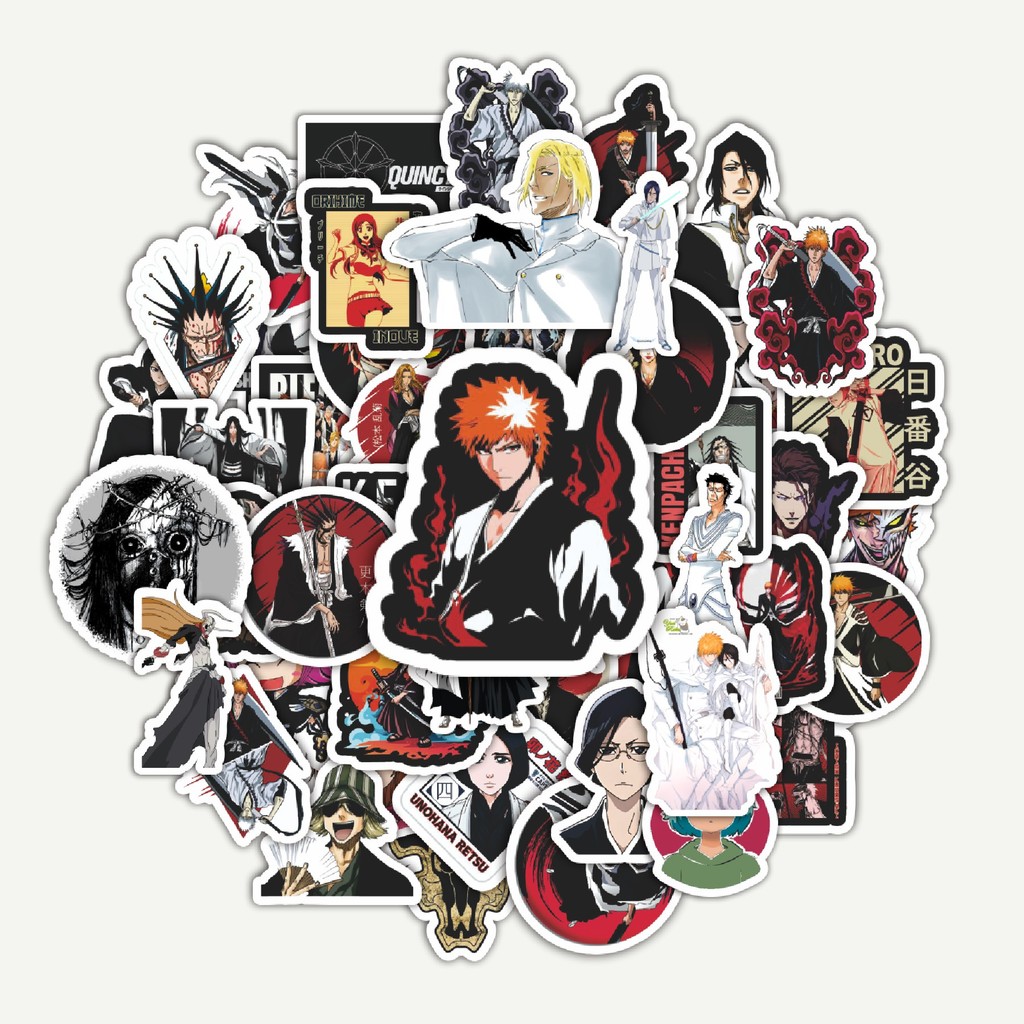 

Sticker Pack Stiker Anime Bleach : Thousand-Year v2 | Sticker TUMBLR | Stiker LAPTOP KOPER HELM
