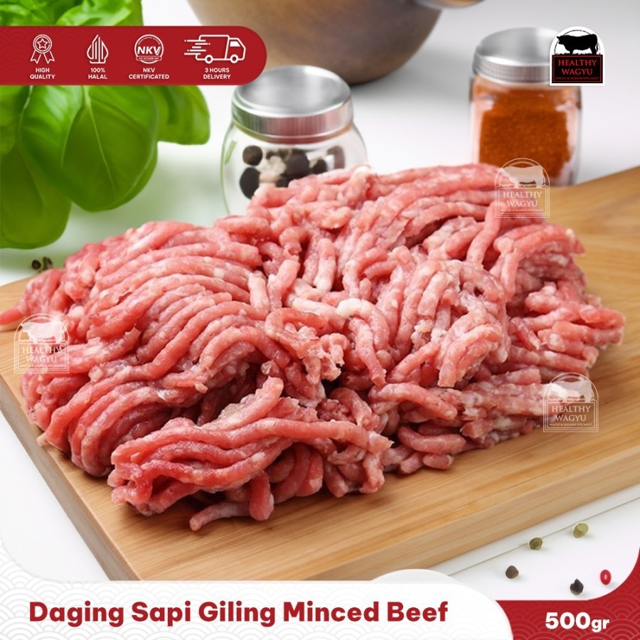 

Daging Sapi Giling Ekonomis Minced Beef Meat 500gr Healthy Wagyu