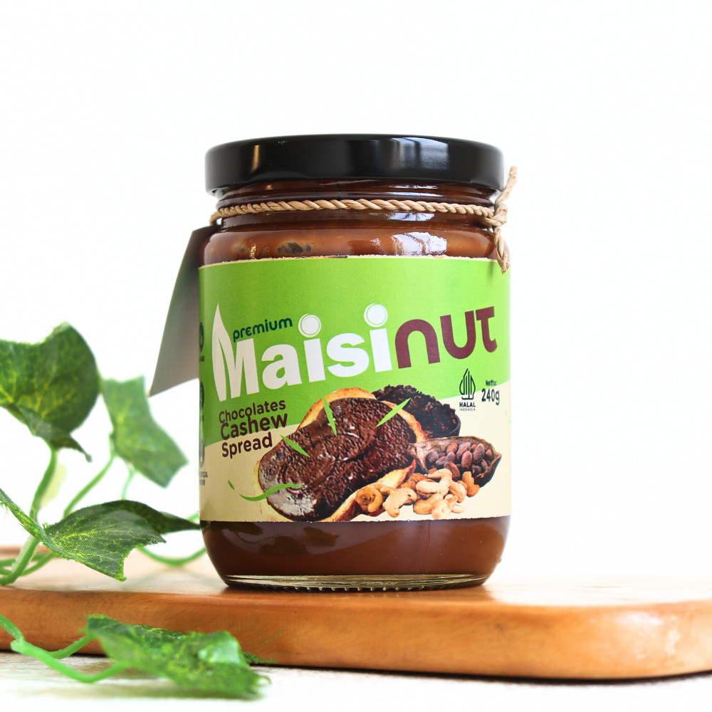 

240g Chocolate Cashew Spread Maisinut - Cacao Tabon Bali