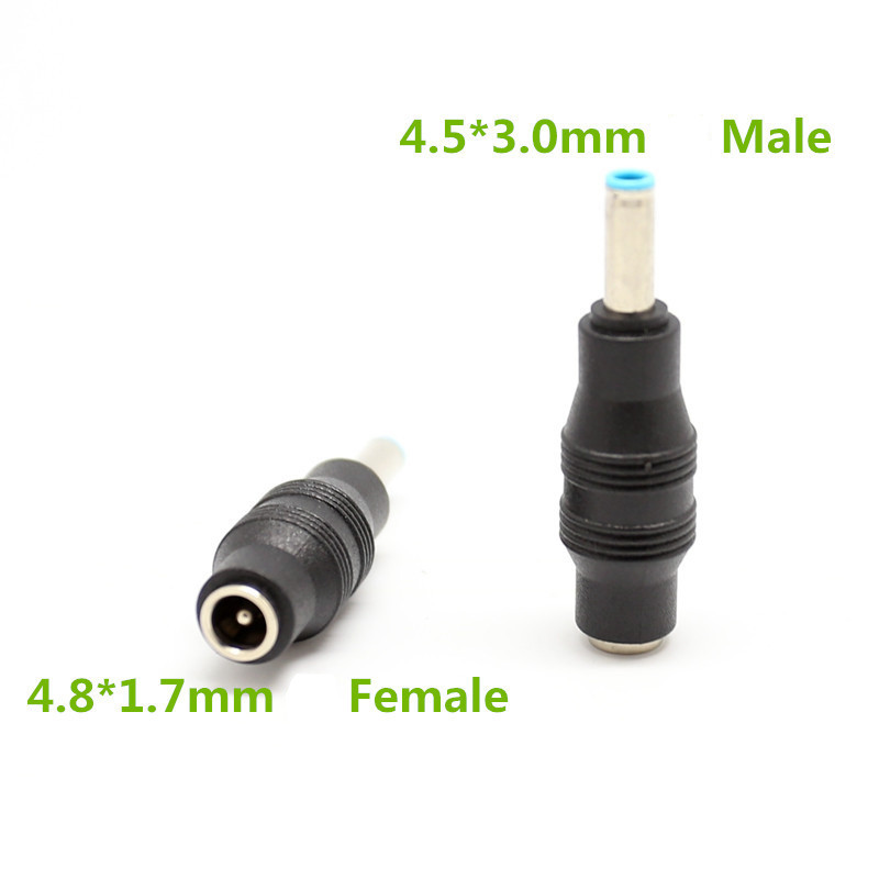 4.8mm*1.7mm Female to 4.5mm*3.0mm DC Power Charger Adapter Converter Connector DC conversion head ja
