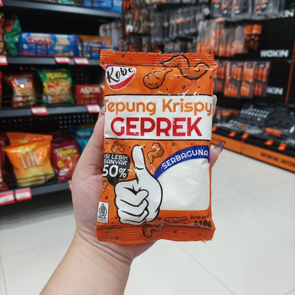 

Kobe Tepung Krispy Geprek 110g