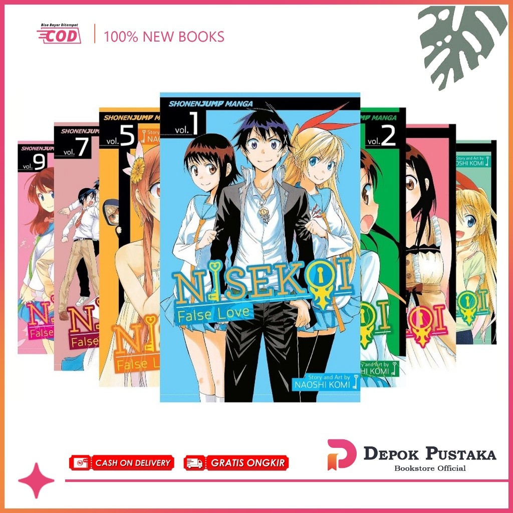 Manga Nisekoi: False Love (25 book series)