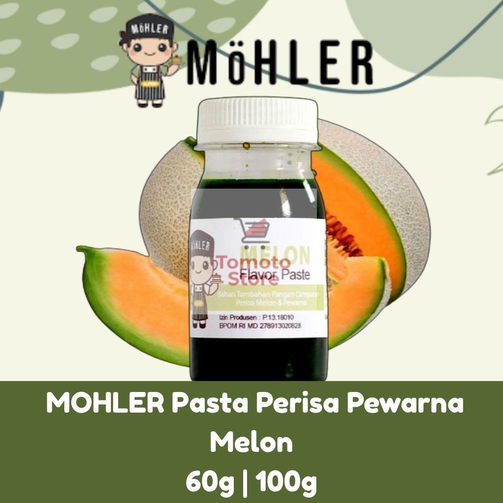 

✨ TOMOTOSTORE ✨ MOHLER Pasta Perisa Pewarna Melon
