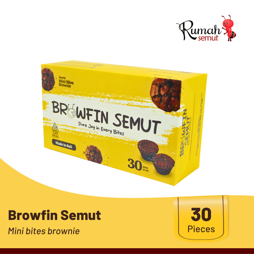 

Browfin Brownies Muffin Semut Original isi 30 pcs