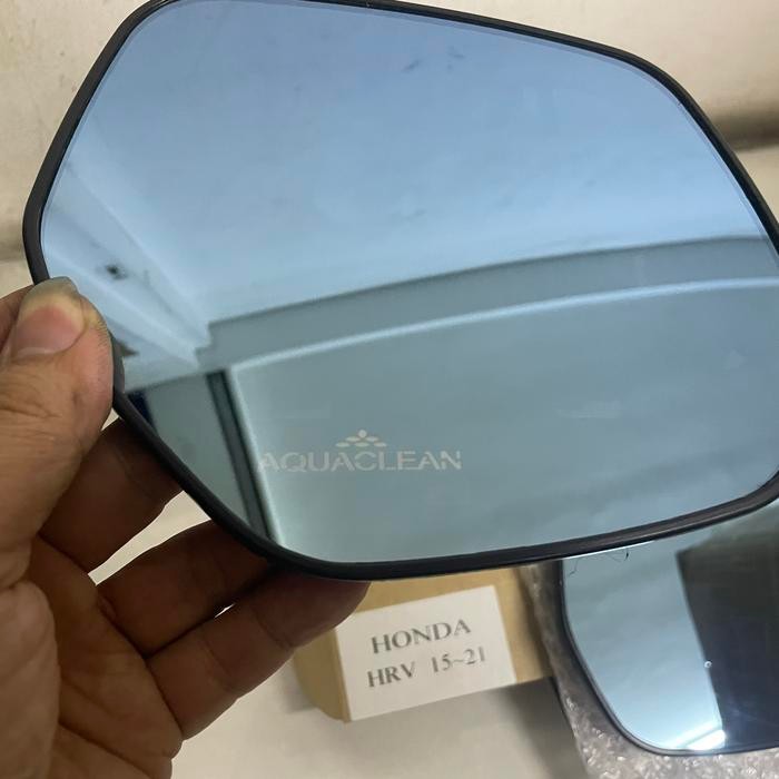 Kaca spion Aquaclean Honda HRV  Vezel 2015-2021 blue mirror Hydrophilic anti glare wide glass