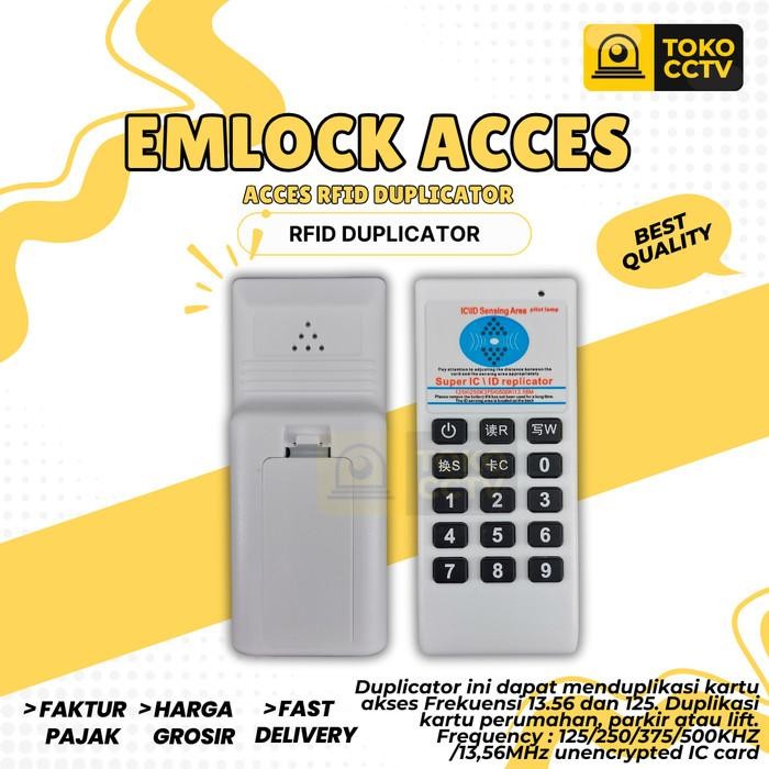 

RFID Dupplicator / RFID Reader Copier Duplicator IC/ID 125Khz | 13,56Mhz