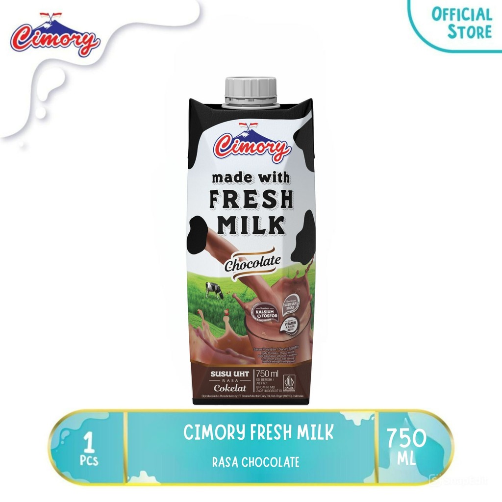 

CIMORY UHT MILK 750 ML CHOCOLATE