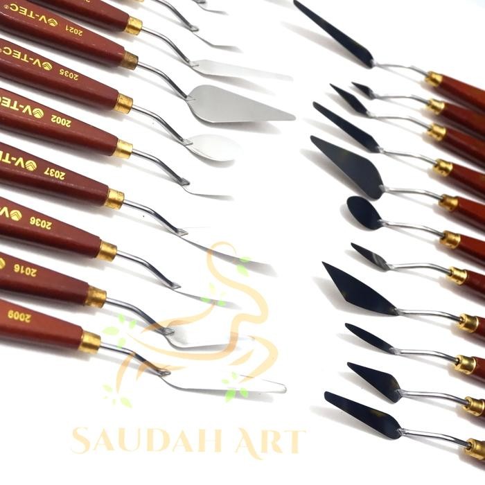 

Pisau Palet Lukis V-Tec Besi/ Painting Knife V-Tec /Pcs - Knife 2037