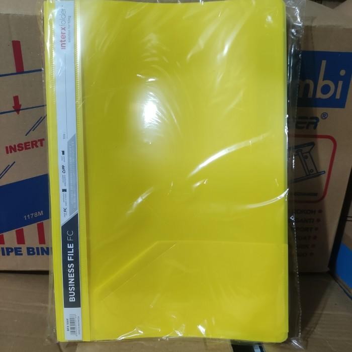 

Business File Folder F4 Folio map tulang plastik - Biru